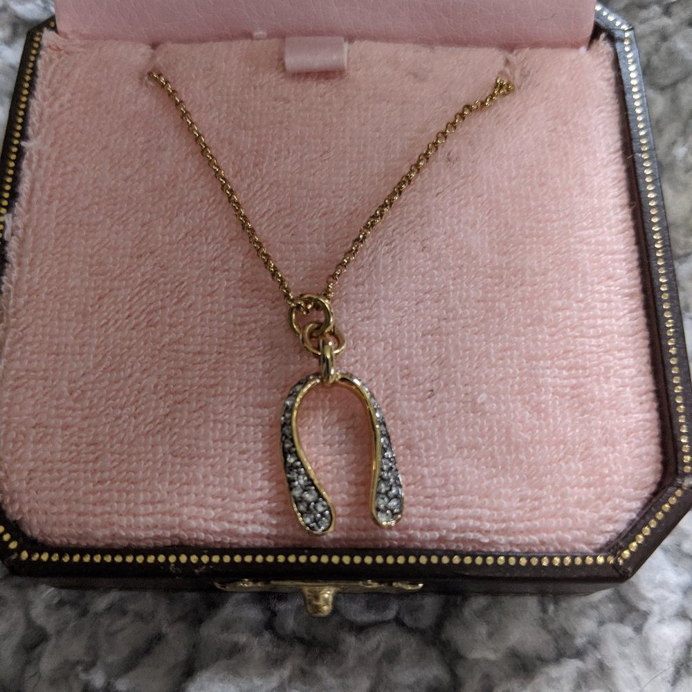Juicy Couture Horseshoe Necklace
